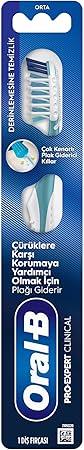 Oral-B Pro-Expert Clinical Derinlemesine Temizlik Diş Fırçası Orta