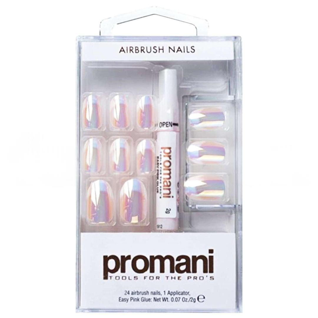 Promani Metalik French Takma Tırnak Kiti