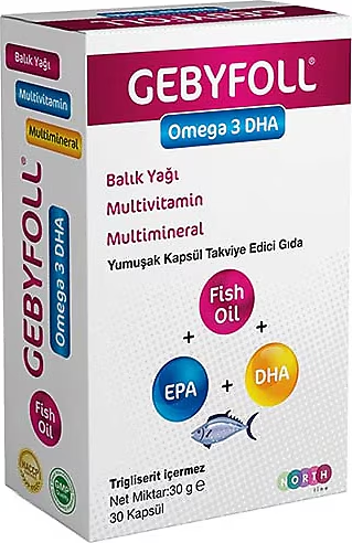 GEBYFOLL OMEGA 3 DHA