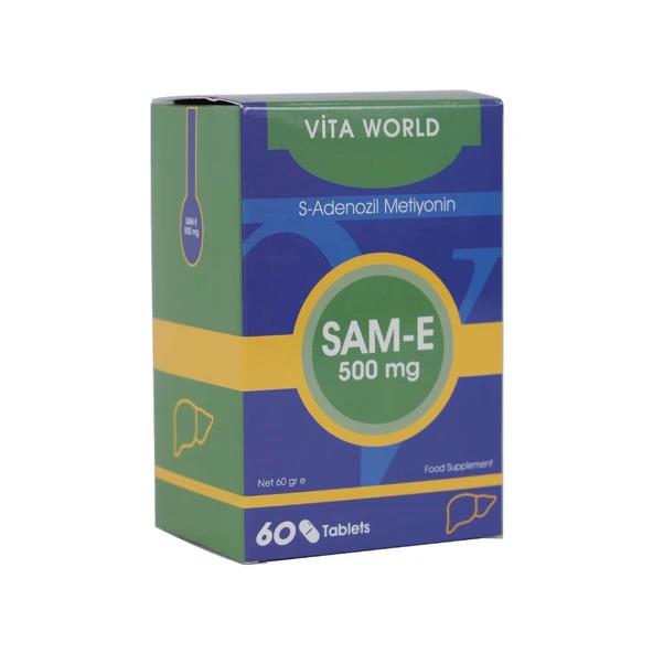 Vita World Sam-E 500 mg 60 Tablet
