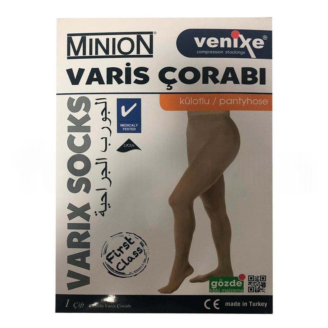Minion Venixe Varis Çorabı Külotlu Burun Açık CCL1 No: 3