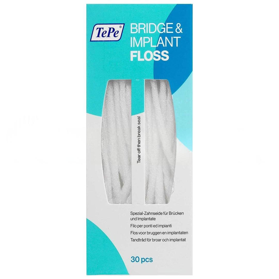 Tepe Bridge Implant Floss Diş İpi 5li