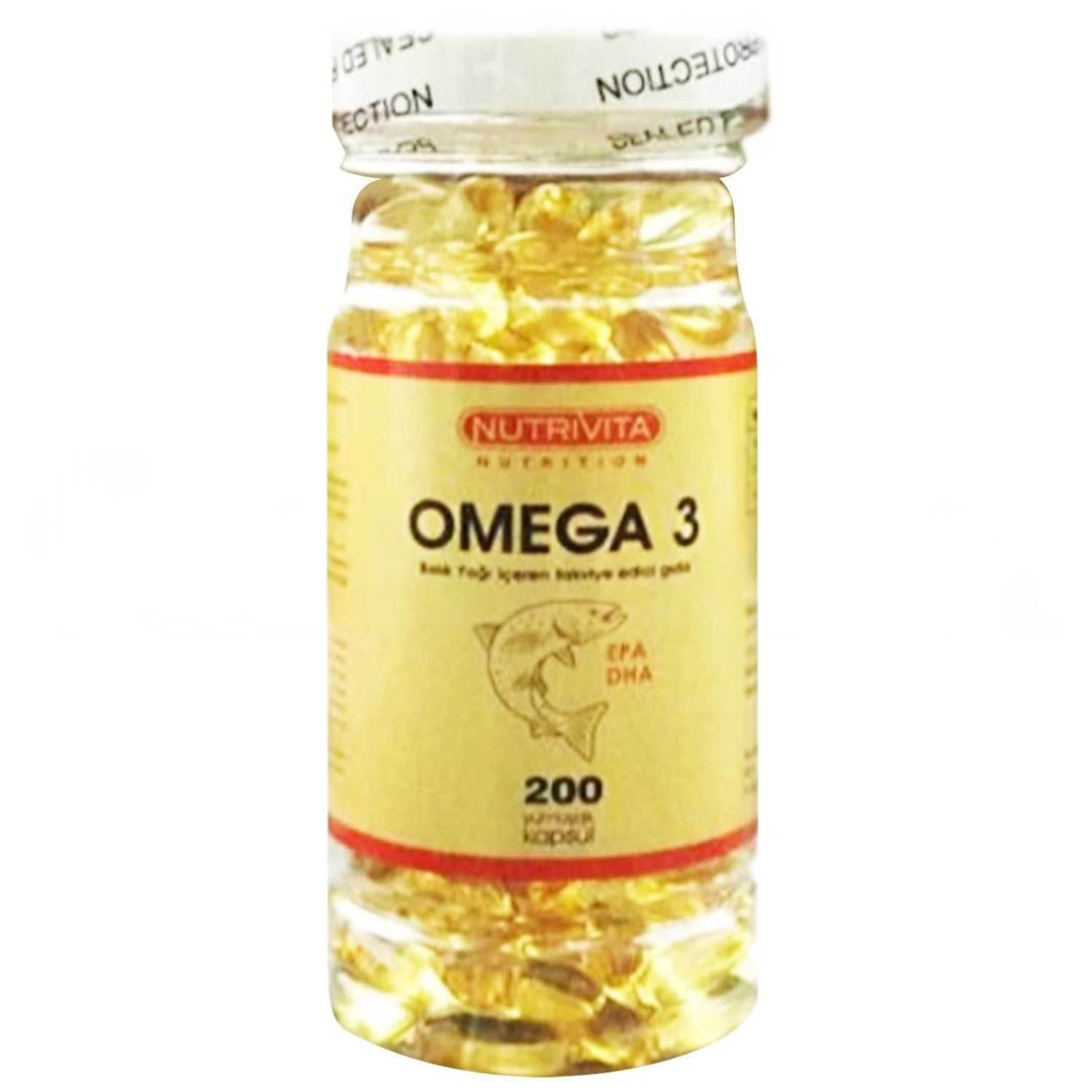 Nutrivita Omega 3 200 Soft Gel