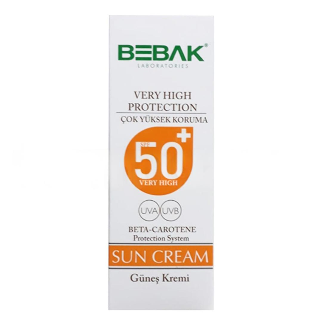 Bebak Güneş Koruyucu Bakım Kremi SPF50+ 75 ml