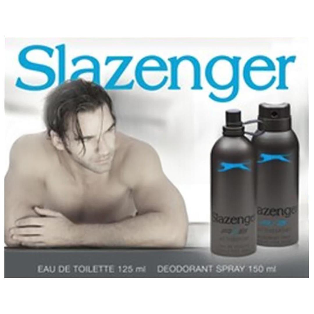 Slazenger Active Sport Mavi Kofre Hediye Seti - EDT Parfüm 125 ml + Deodorant 150 ml