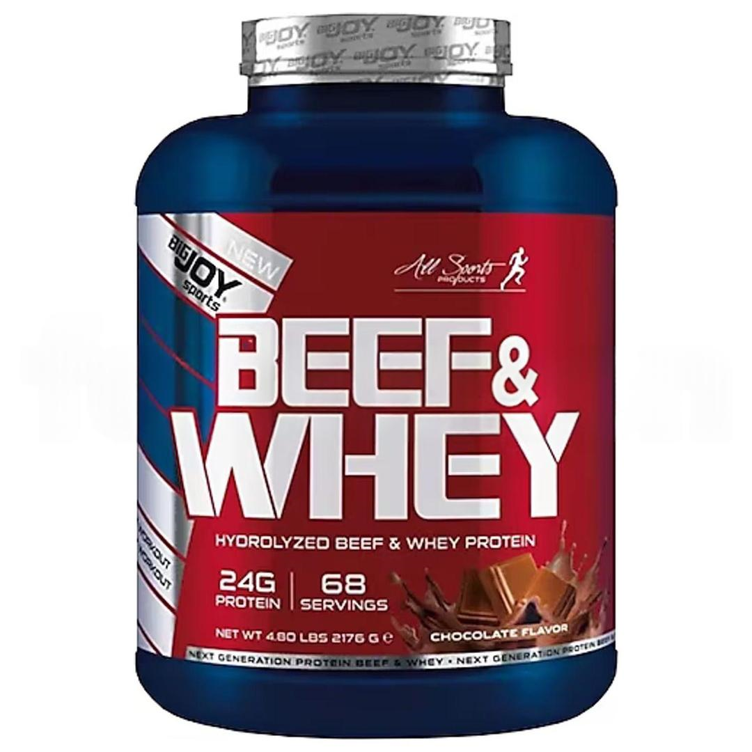 Bigjoy Sports Beef Whey Protein Tozu Çikolata Aromalı 2176 gr