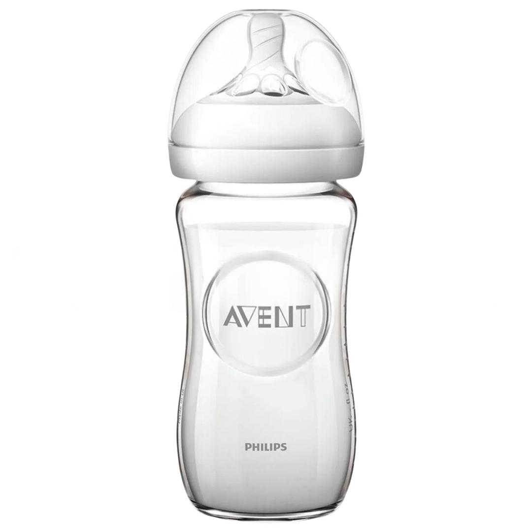 Avent SCF053/17 Natural Cam Biberon Yavaş Akış 1 Ay+ 240 ml