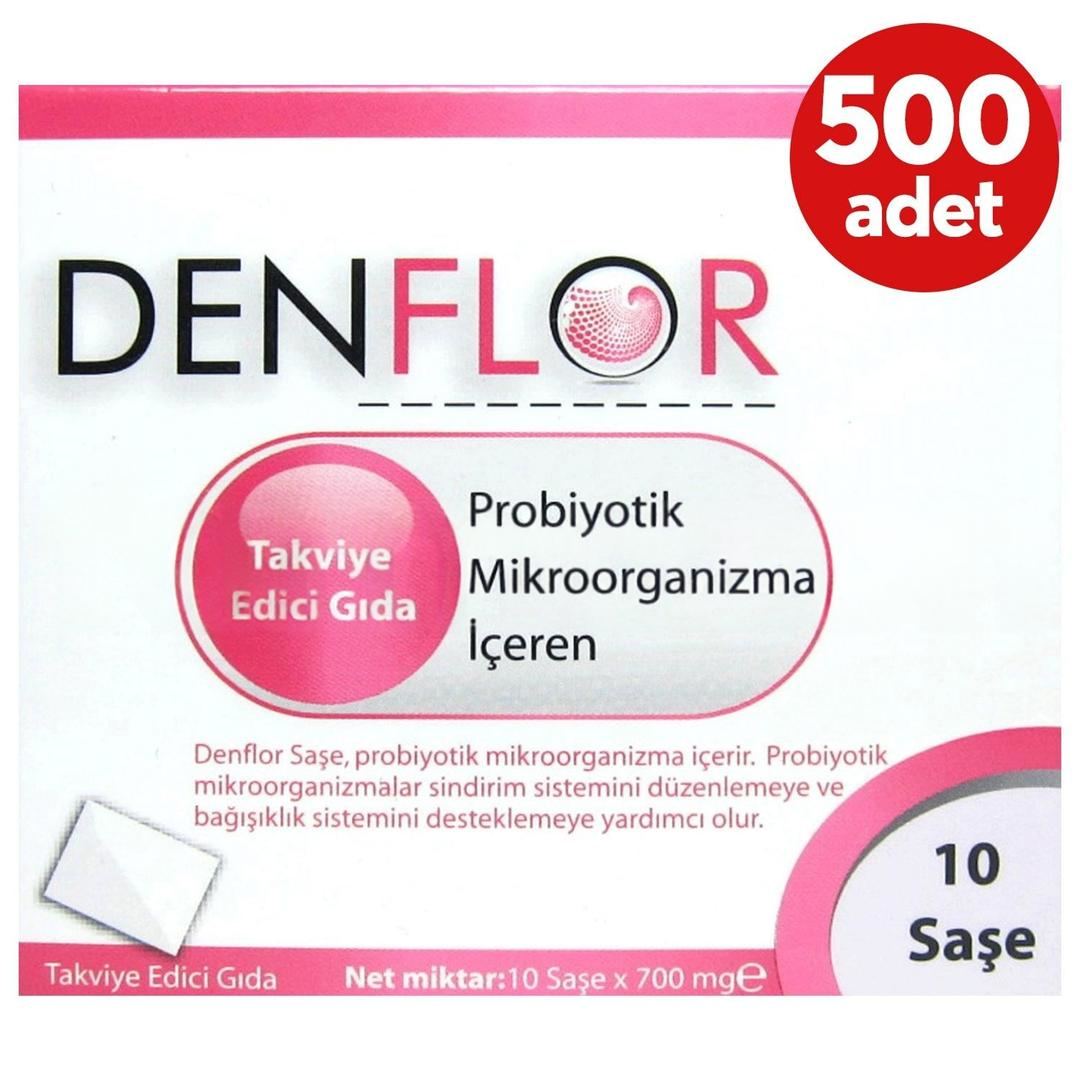 Denflor Probiyotik 10 Saşe - 500 Adet