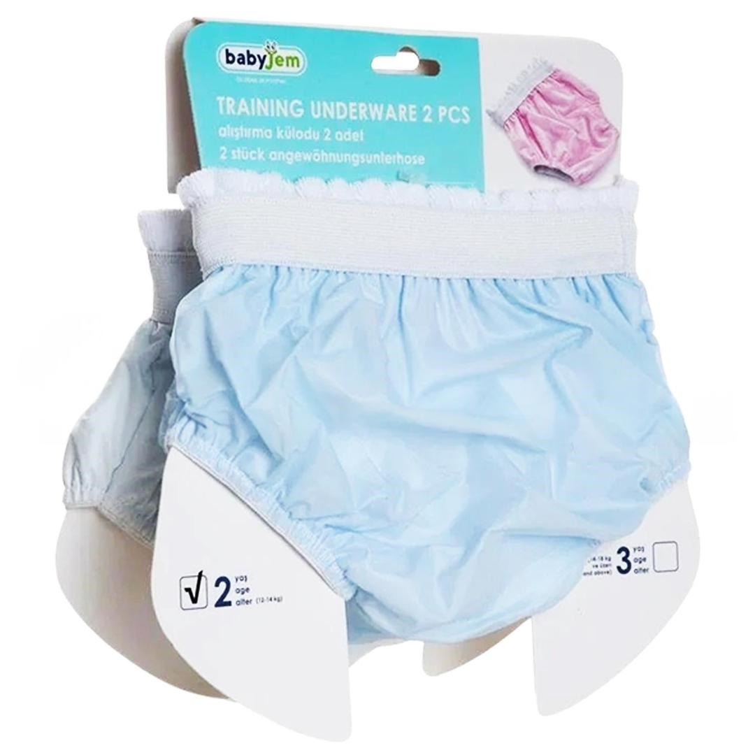 Babyjem Alıştırma Külodu 3 Yaş Mavi 2li