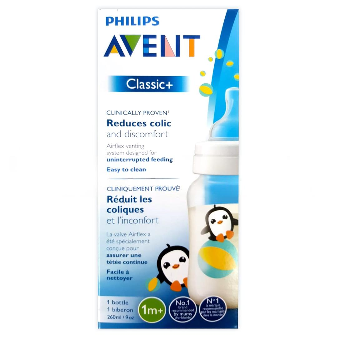 Avent SCF574/14 Penguen Desenli Biberon 260 ml