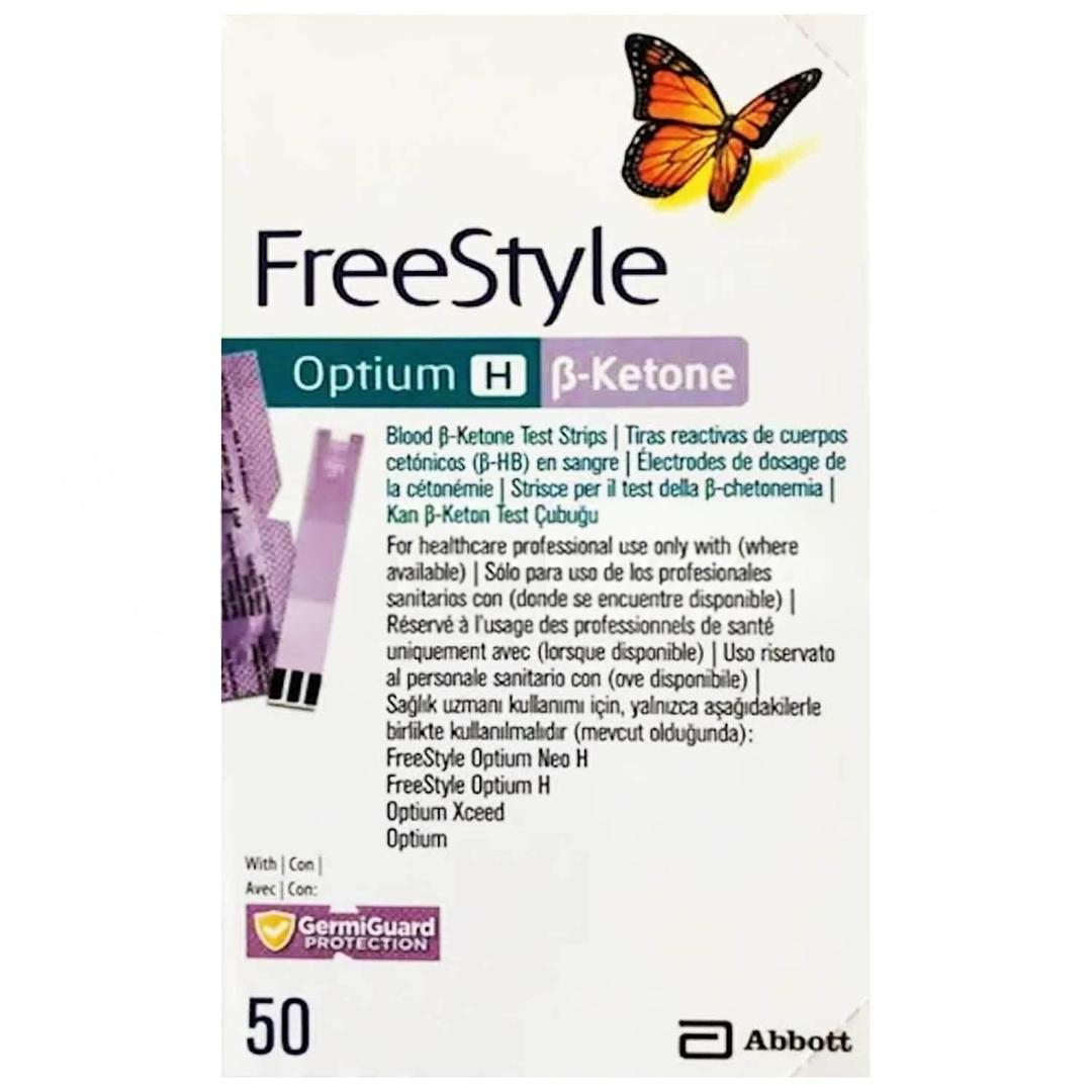 Freestyle Optimum Keton Testi 50li