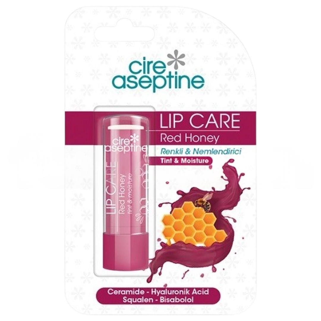 Cire Aseptine Red Honey Renkli Nemlendirici Dudak Bakım Kremi 4,5 gr