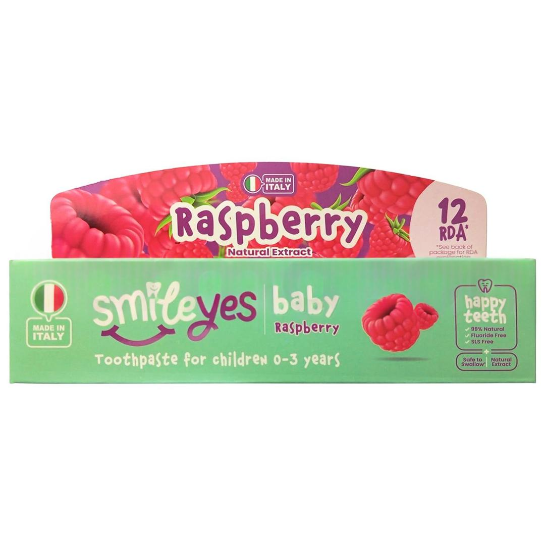Smileyes Diş Macunu Baby 0-3 Yaş Raspberry 50 ml