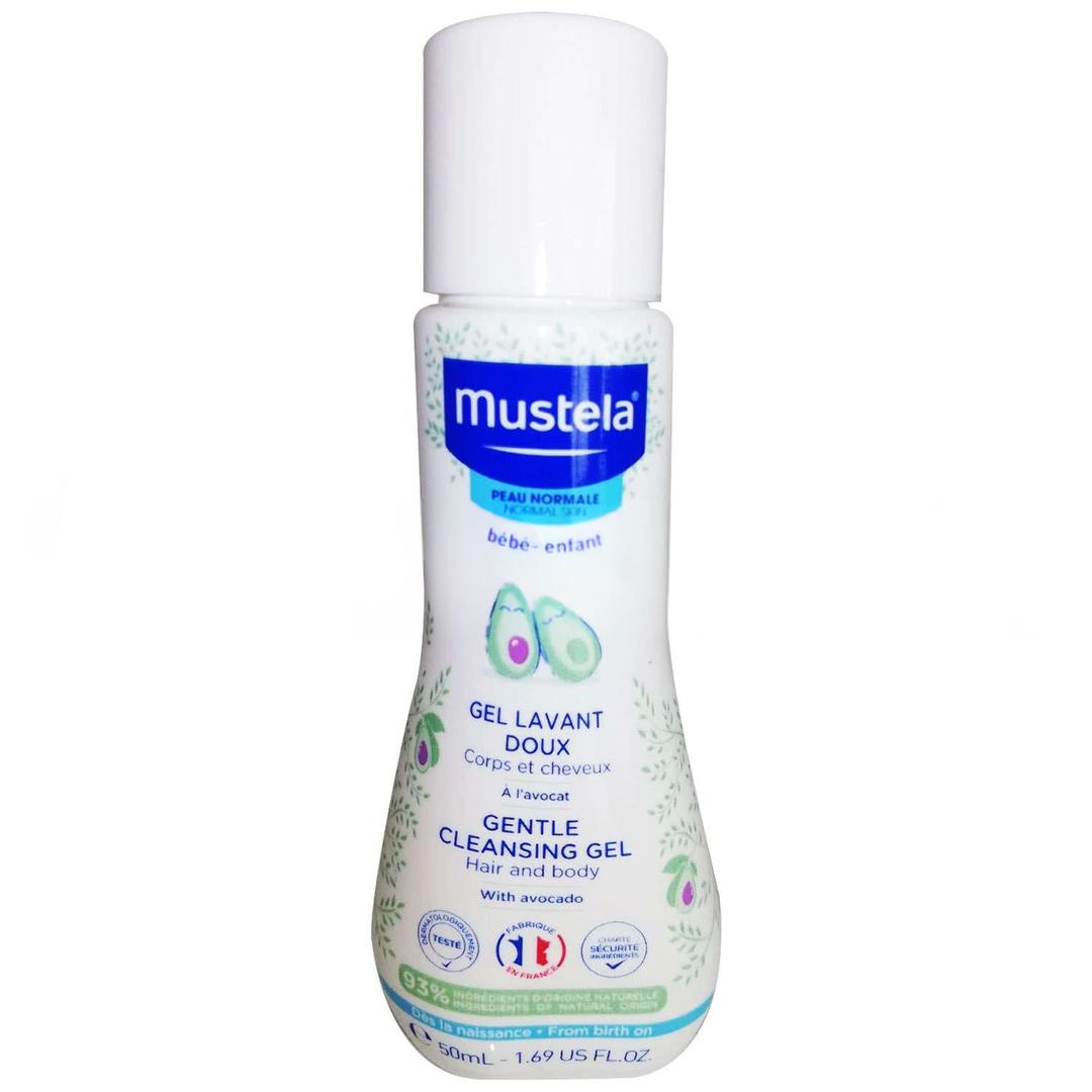 Mustela Gentle Cleansing Gel 50 ml - Kutusuz