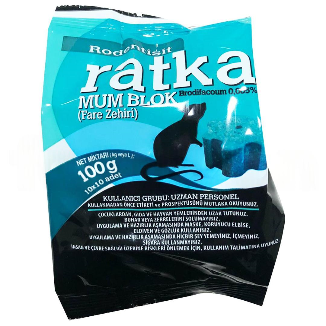 Ratka Fare Zehiri Mum Blok 100 gr
