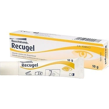 Bausch & Lomb 10 gr Recugel Göz Jeli