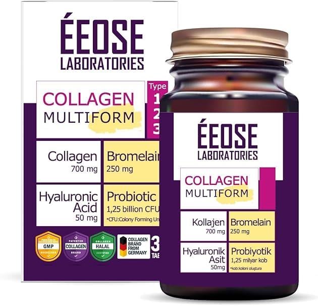 Eeose Collagen Multiform Hyaluronic Acid 30 Tablet