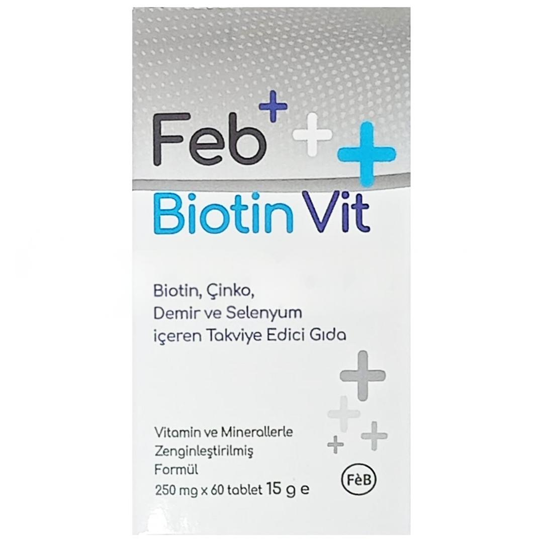 Feb Biotin Vit 60 Tablet - Eski Ambalaj