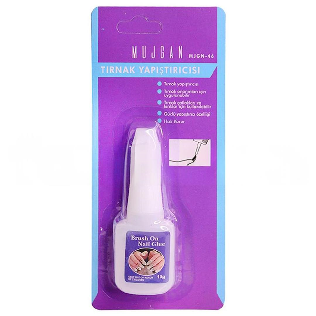 Mujgan Mjgn-46 Fırçalı Tırnak Yapışkanı