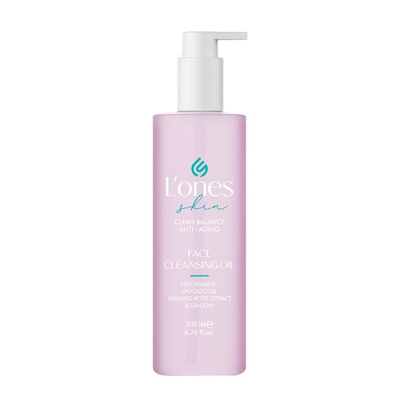 Lones Nemlendirici Aydınlatıcı Çift Aşamalı Yüz Temizleme Yağı ve Jeli 200 ml