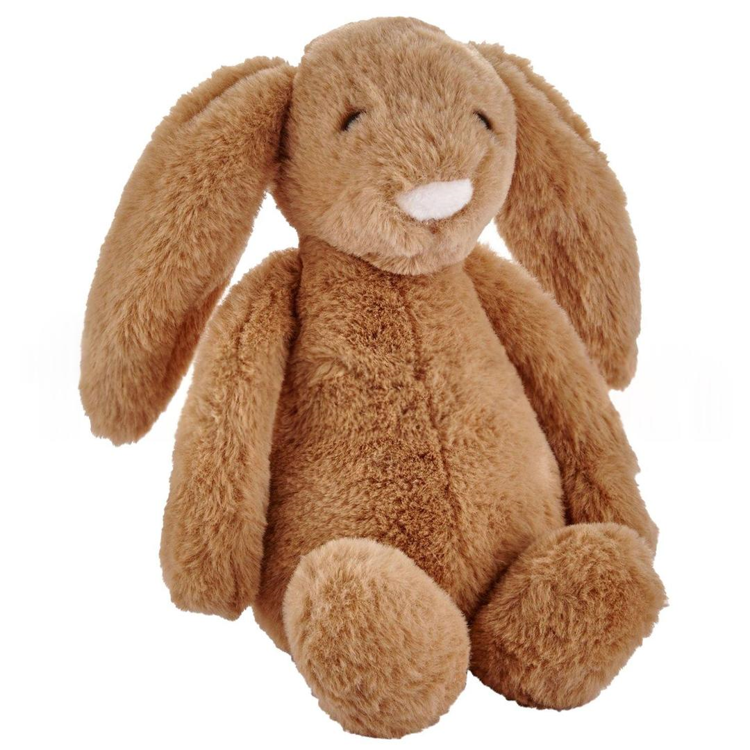 Babyjem Uyku Arkadaşım Oturabilen Tavşan 30 cm - Açık Kahve
