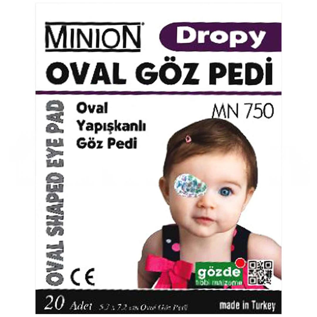 Minion Dropy Göz Pedi Çocuk 20li