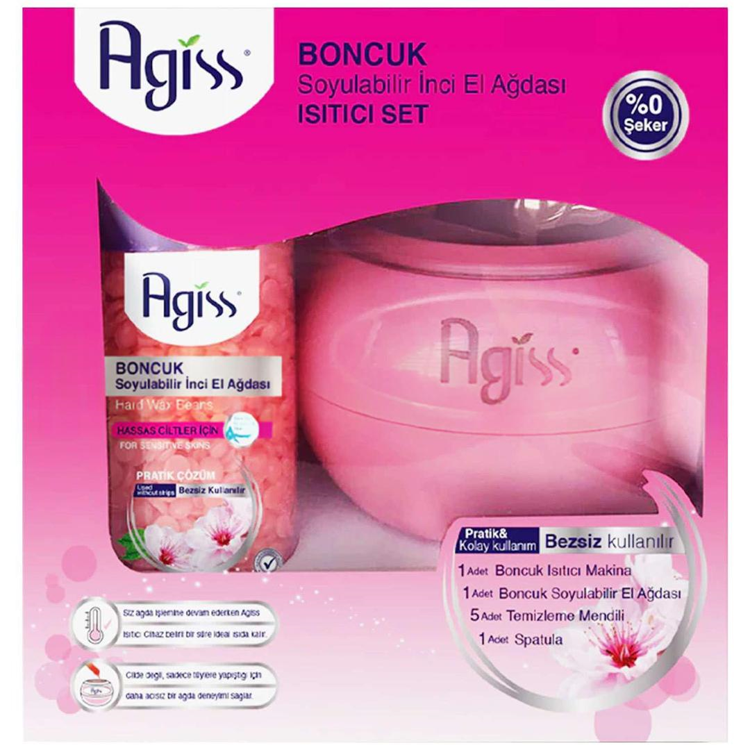 Agiss Sir Ağda Boncuk Isıtıcı Set