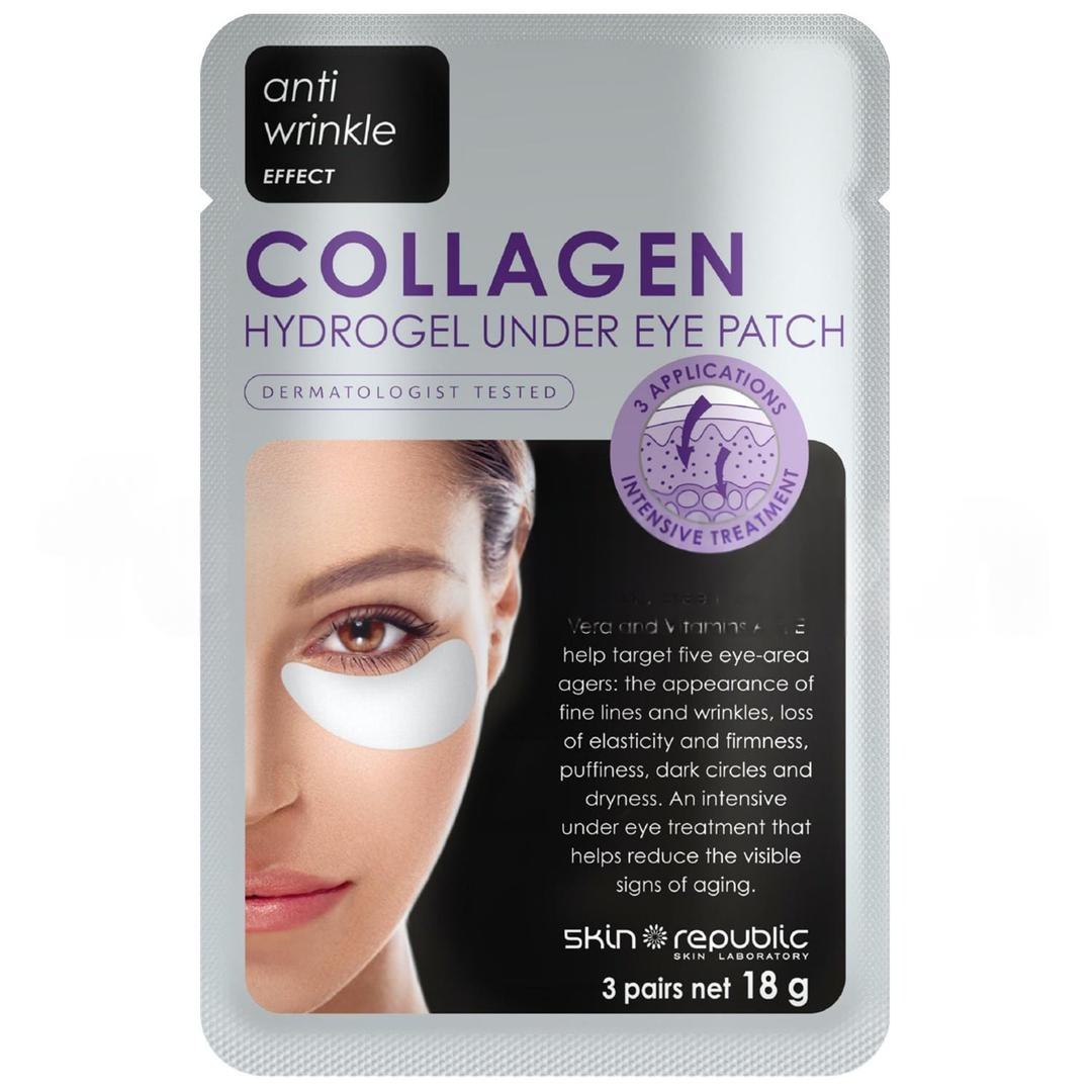 Skin Republic Kolajen Hidrojel Göz Altı Maskesi 3 Çift 18 gr