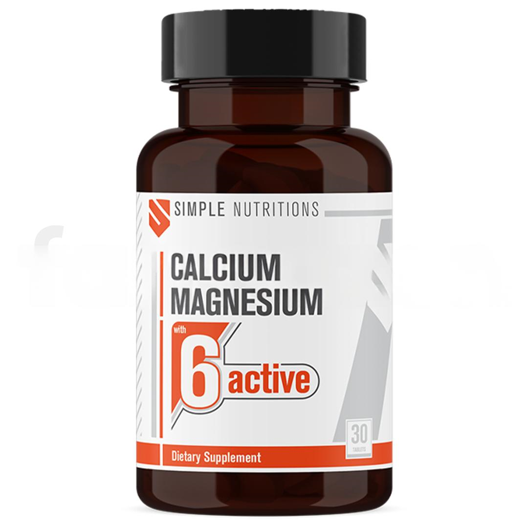 Simple Nutritions Calcium Magnesium With 6-Active 30 Tablet