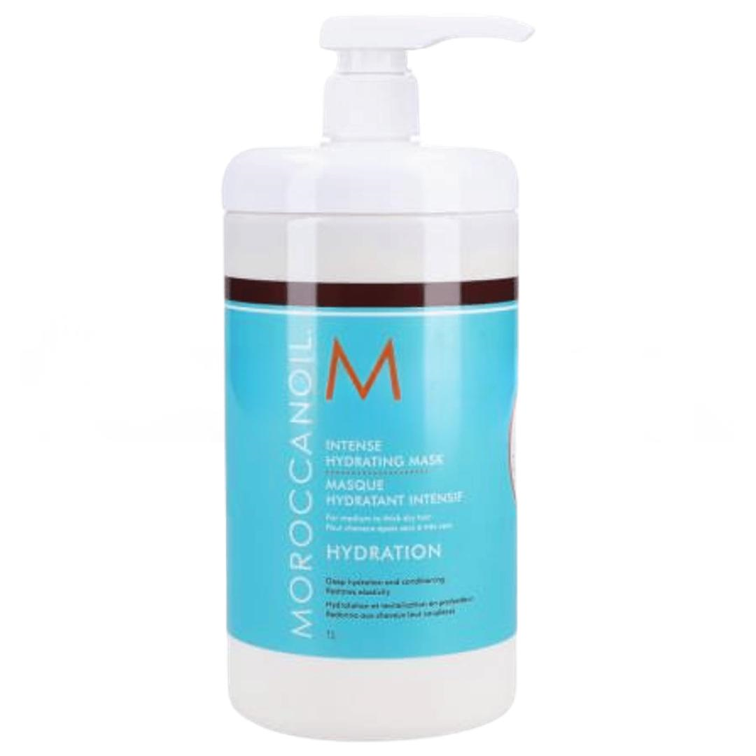 Moroccanoil Hydrating Intense Yoğun Nemlendirici ve Parlaklık Veren Saç Maskesi 1000 ml