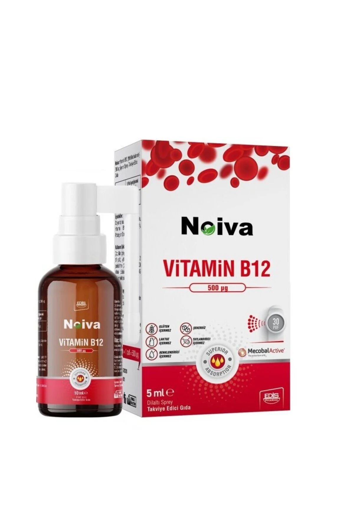 NOIVA VITAMIN B12 500 MCG 5ML SPREY