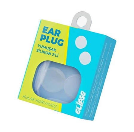 EAR PLUG YUMUŞAK SİLİKON 2 ADET KULAK KORUYUCU