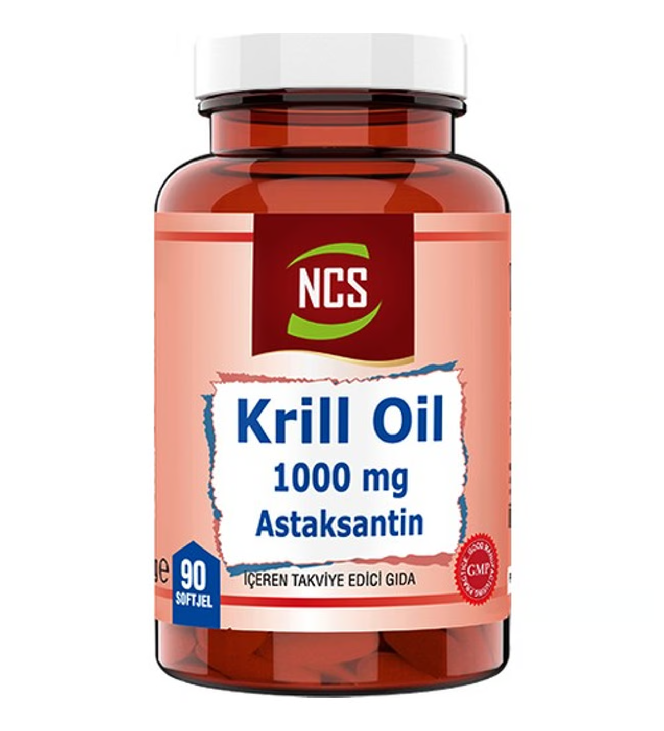 Ncs Krill Oil 1000 mg Astaksantin 90 Kapsül