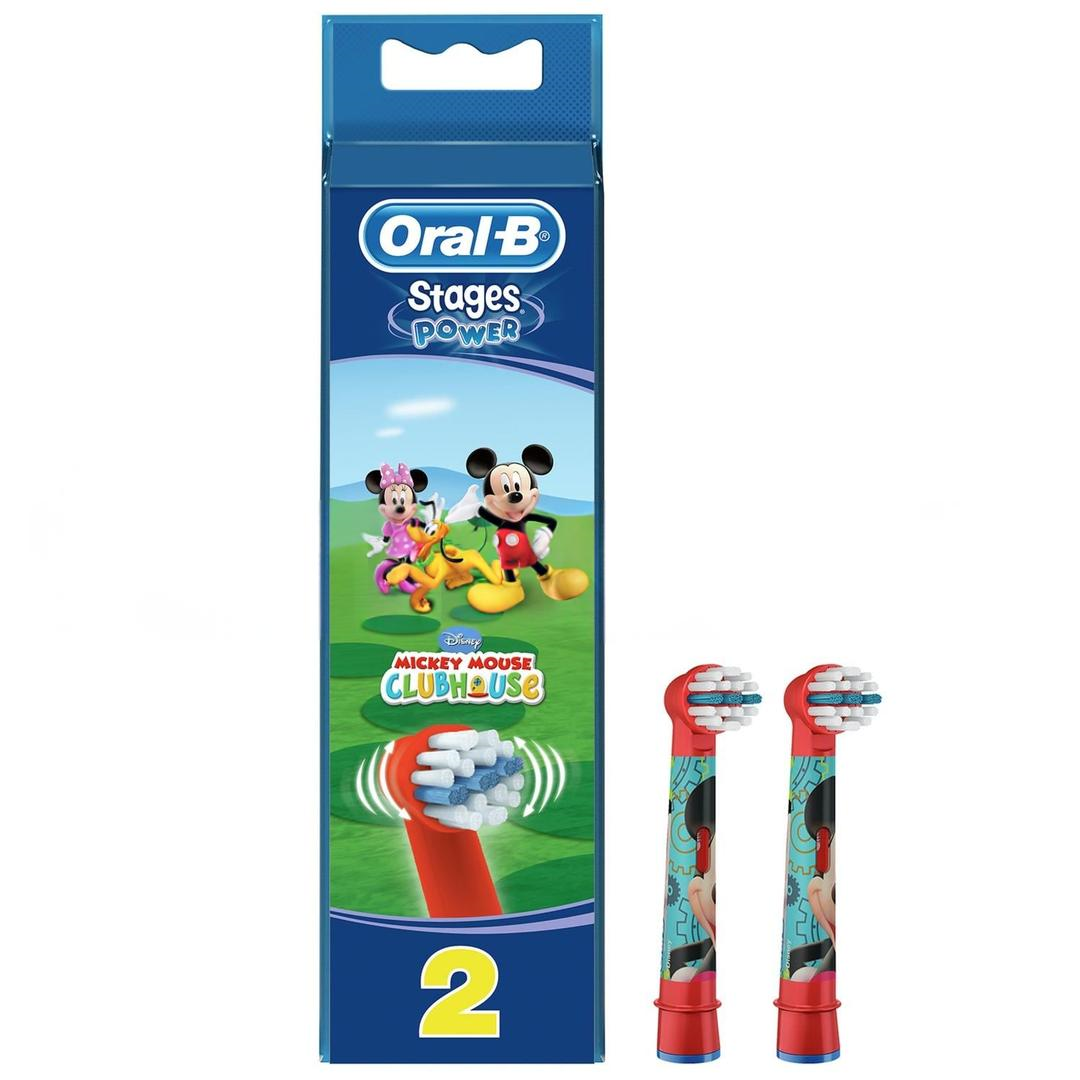 Oral-B Stages Power Çocuk Diş Fırçası Yedek Başlık 2li - Mickey