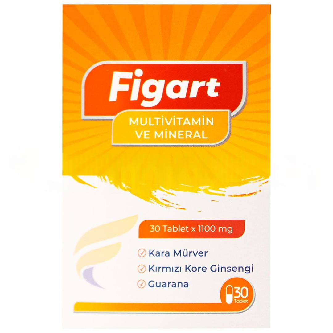 Figart Multivitamin & Mineral 30 Tablet