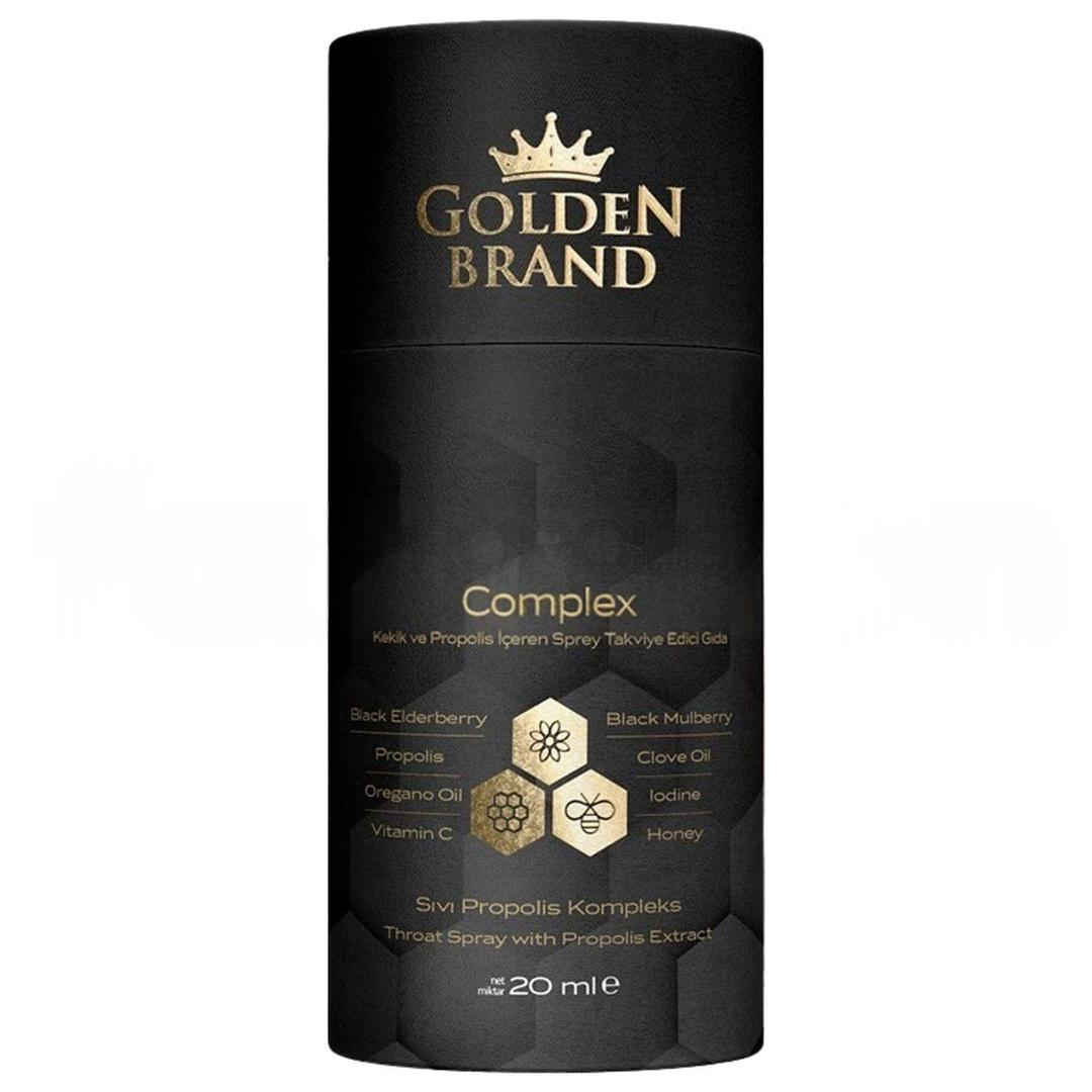 Golden Brand Propolis Complex Kekik ve Propolis İçeren Sprey 20 ml