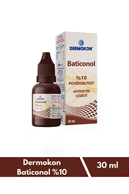 BATICONOL %10 COZELTI 30 ML DERMOKON