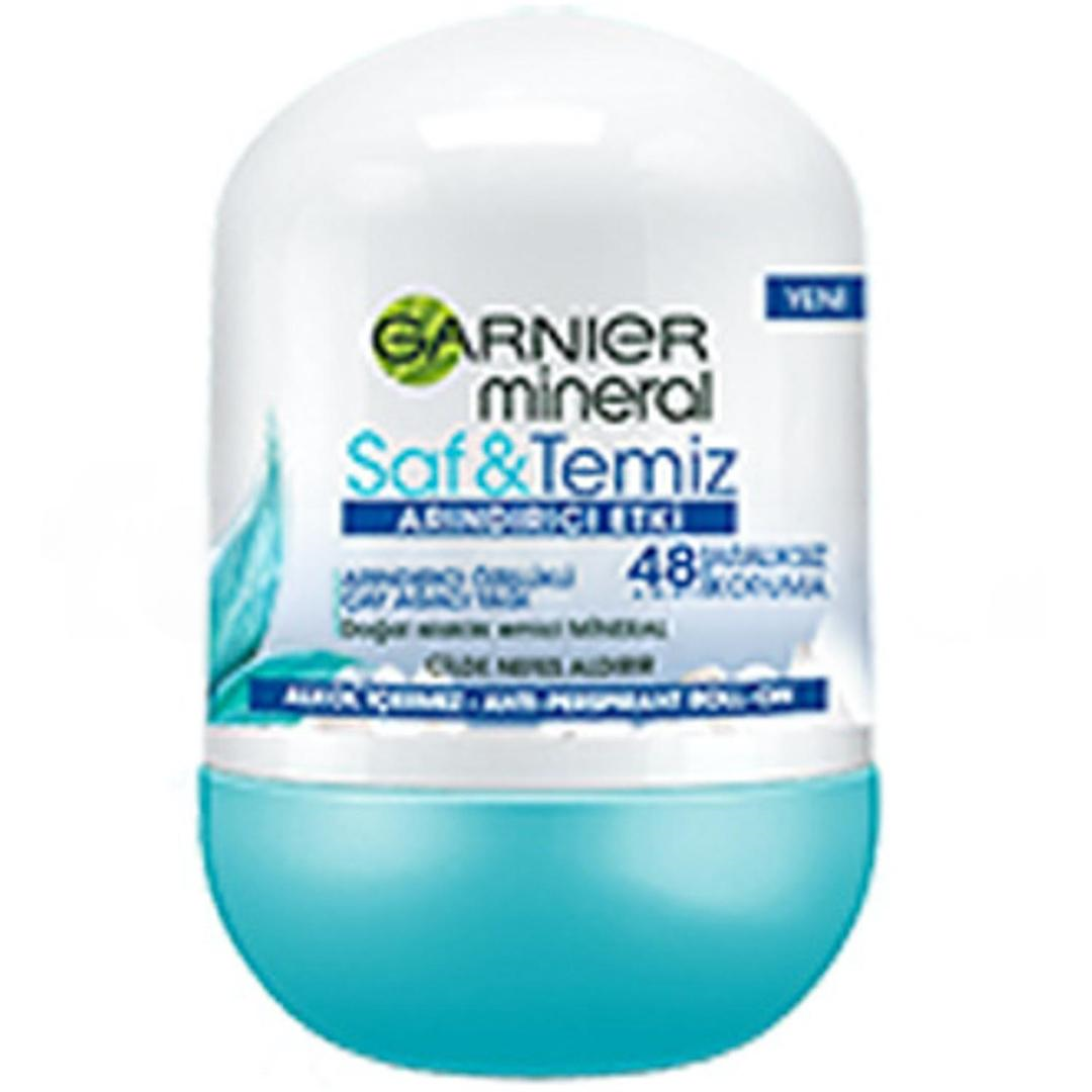 Garnier Mineral Roll-On Saf Temiz 50 ml - Eski Ambalaj