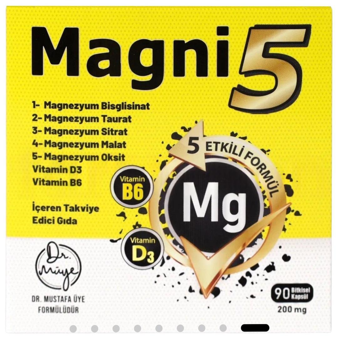 Magni5 Magnezyum Complex 90 Tablet