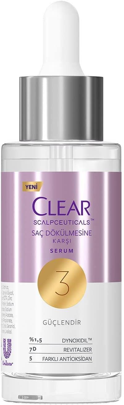 Clear Scalpceuticals Saç Dökülmesine Karşı 45 ml Saç Bakım Serumu