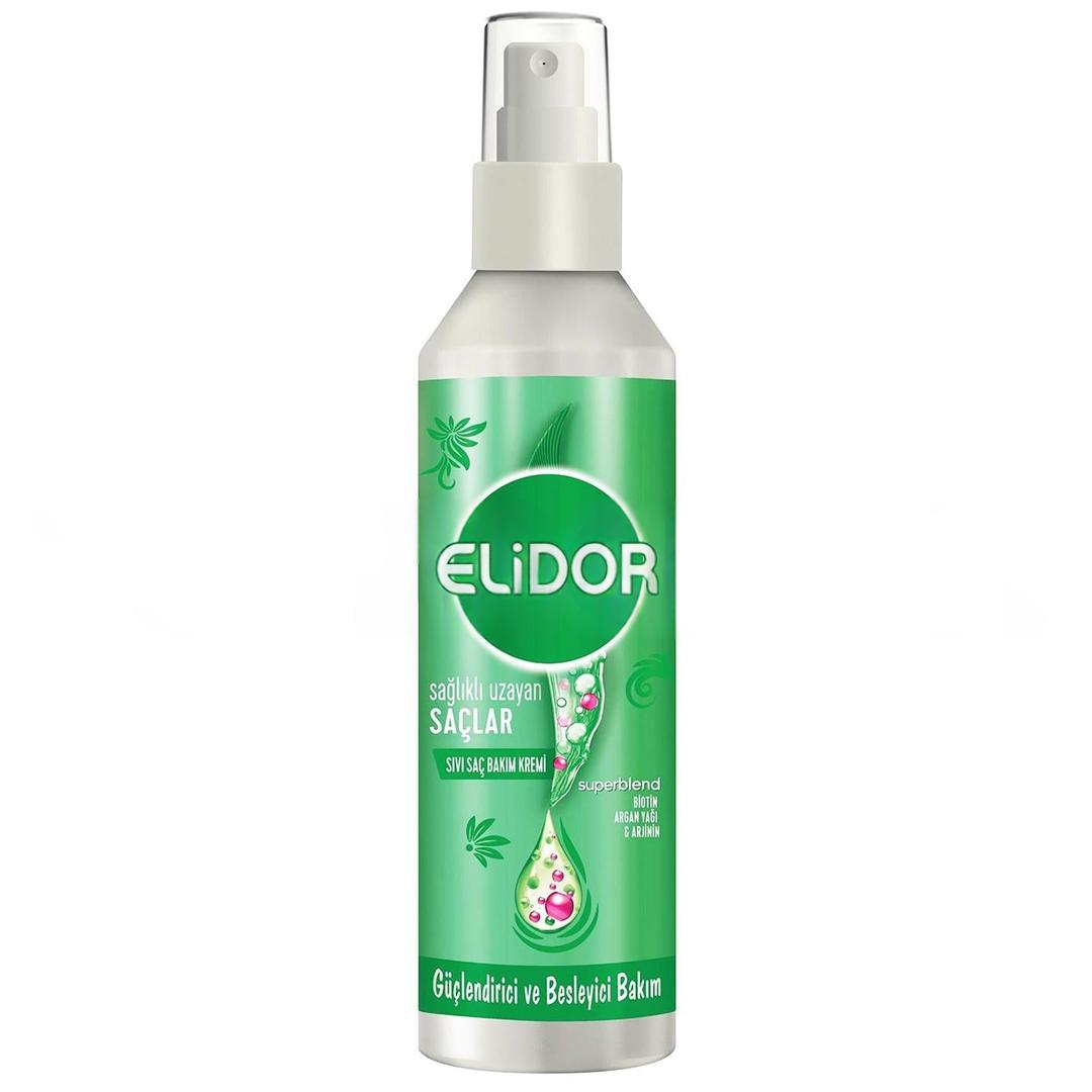 Elidor Superblend Sağlıklı Uzayan Saçlar Güçlendirici ve Besleyici Sıvı Saç Bakım Kremi 200 ml