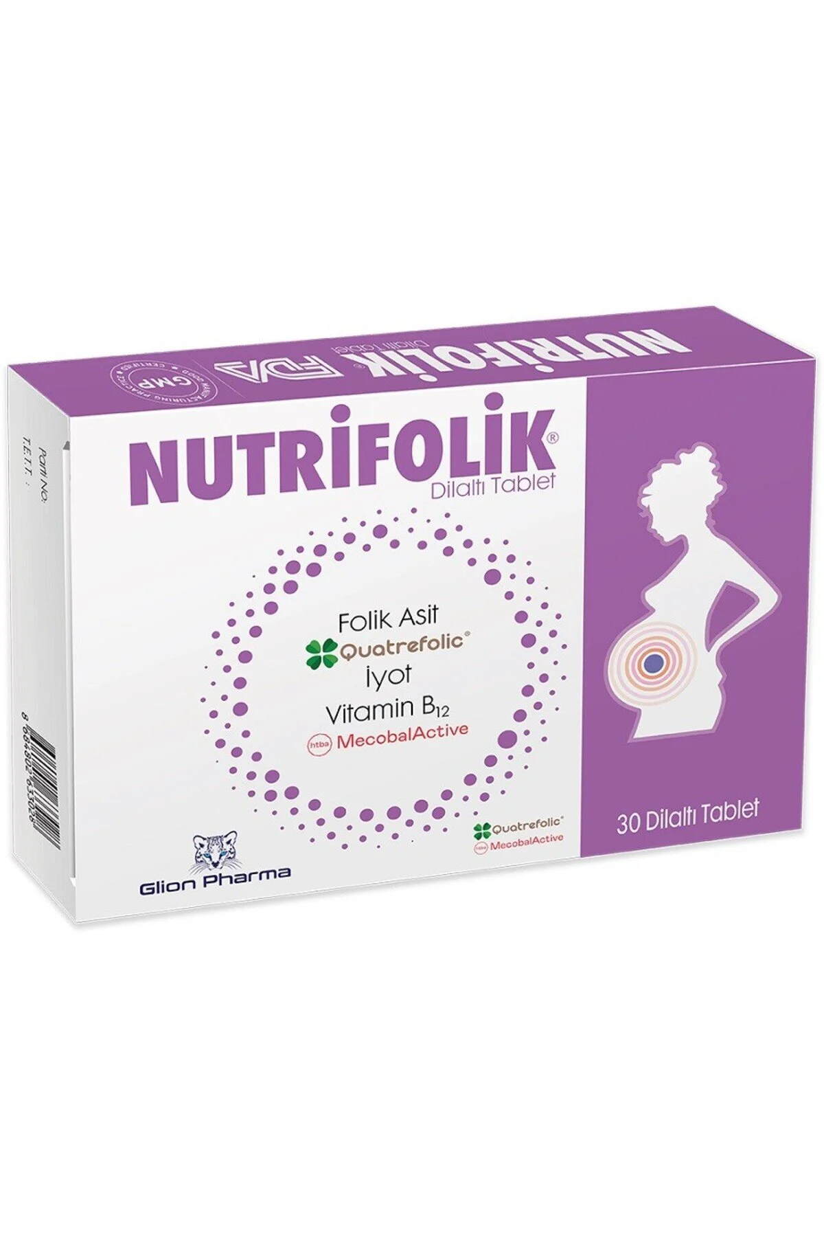 NUTRIFOLIK DIL ALTI 30 TABLET
