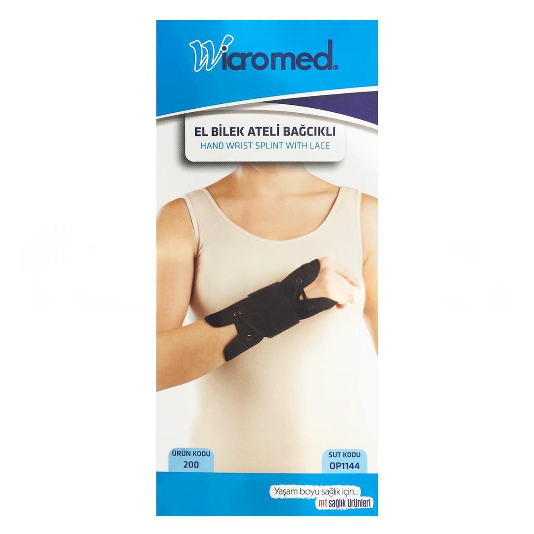 Wicromed El Bilek Ateli Bağcıklı Sol Standart