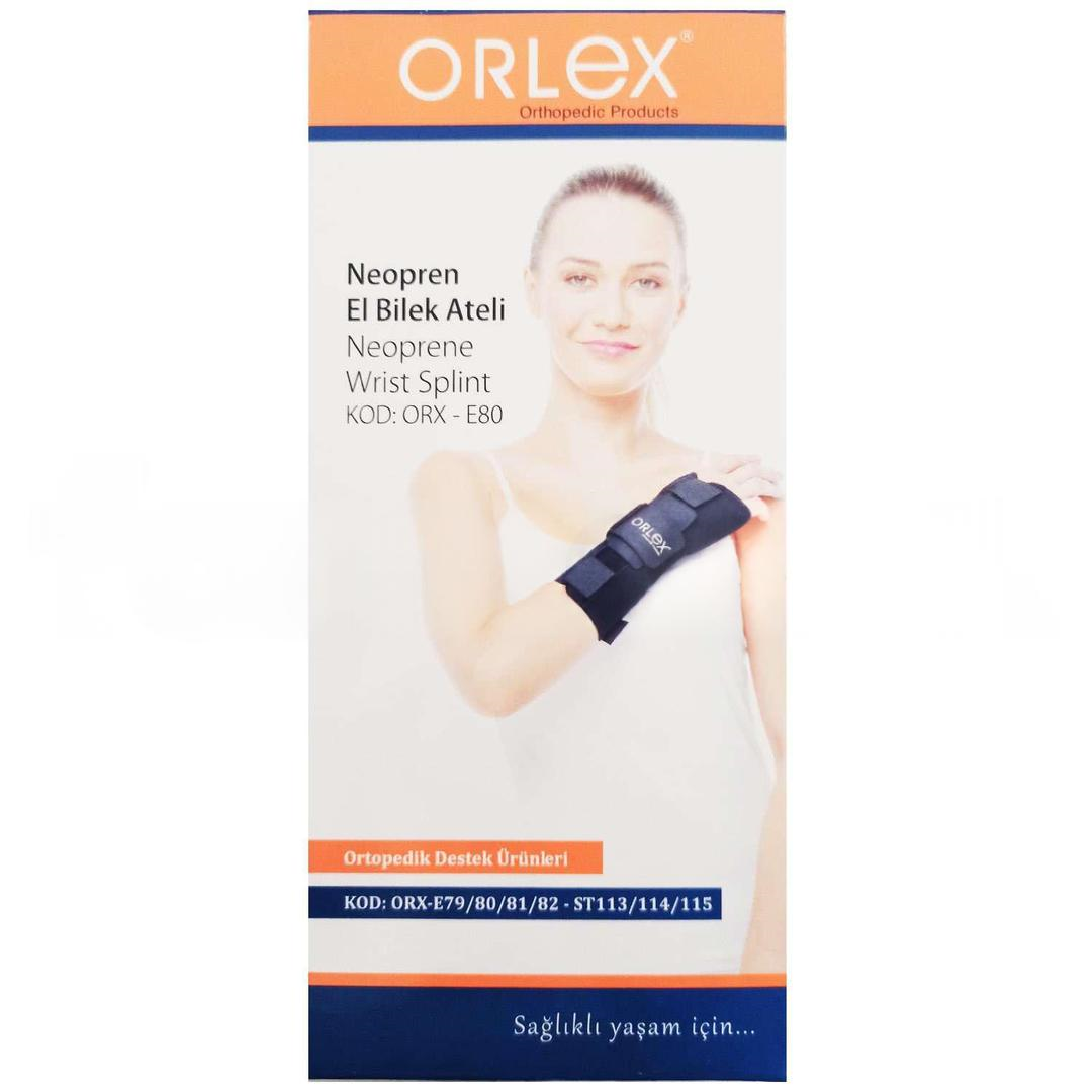 Orlex Neopren Başparmak Destekli El Bilek Ateli Sağ - Standart