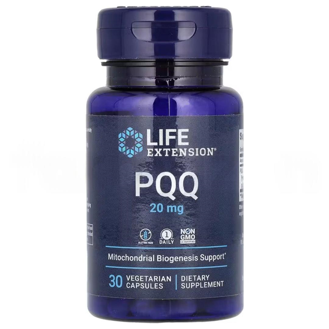 Life Extension Pqq 20 mg 30 Vegetarian Capsules - İthal