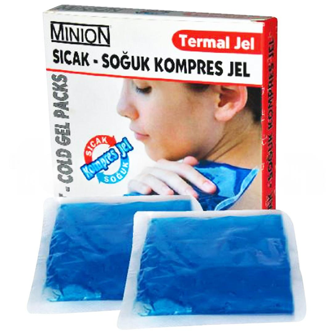 Minion Termojel Sıcak - Soğuk Kompres Jel Kılıflı 13 x 13 cm 2li