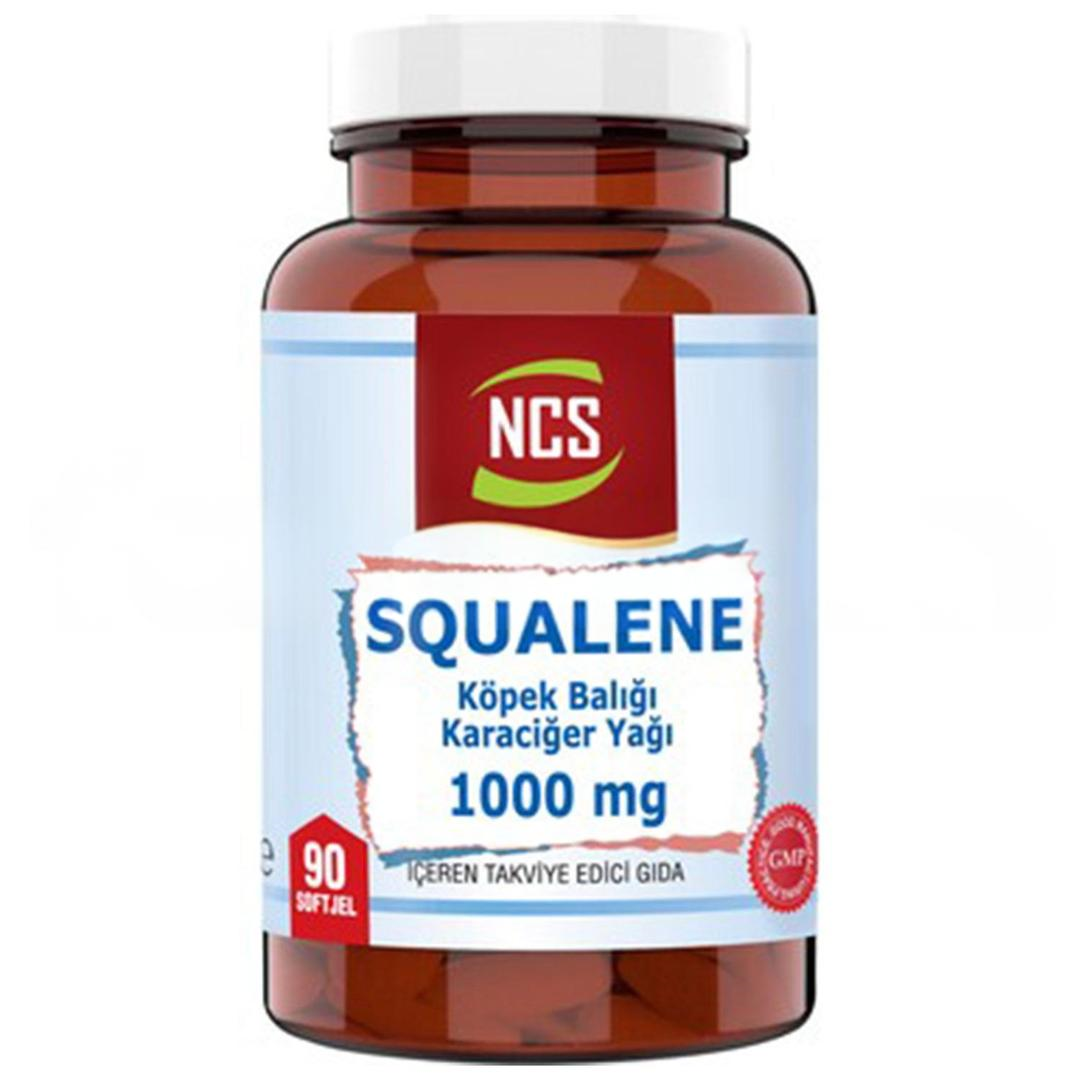 NCS Squalene Köpek Balığı Karaciğer Yağı 1000 mg 90 Softgel