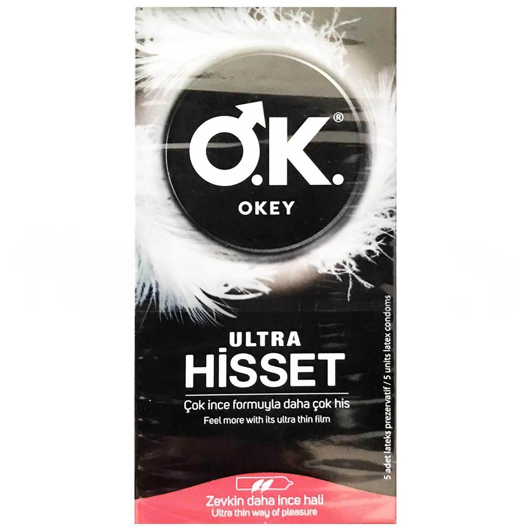 Okey Ultra Hisset Prezervatif 5li