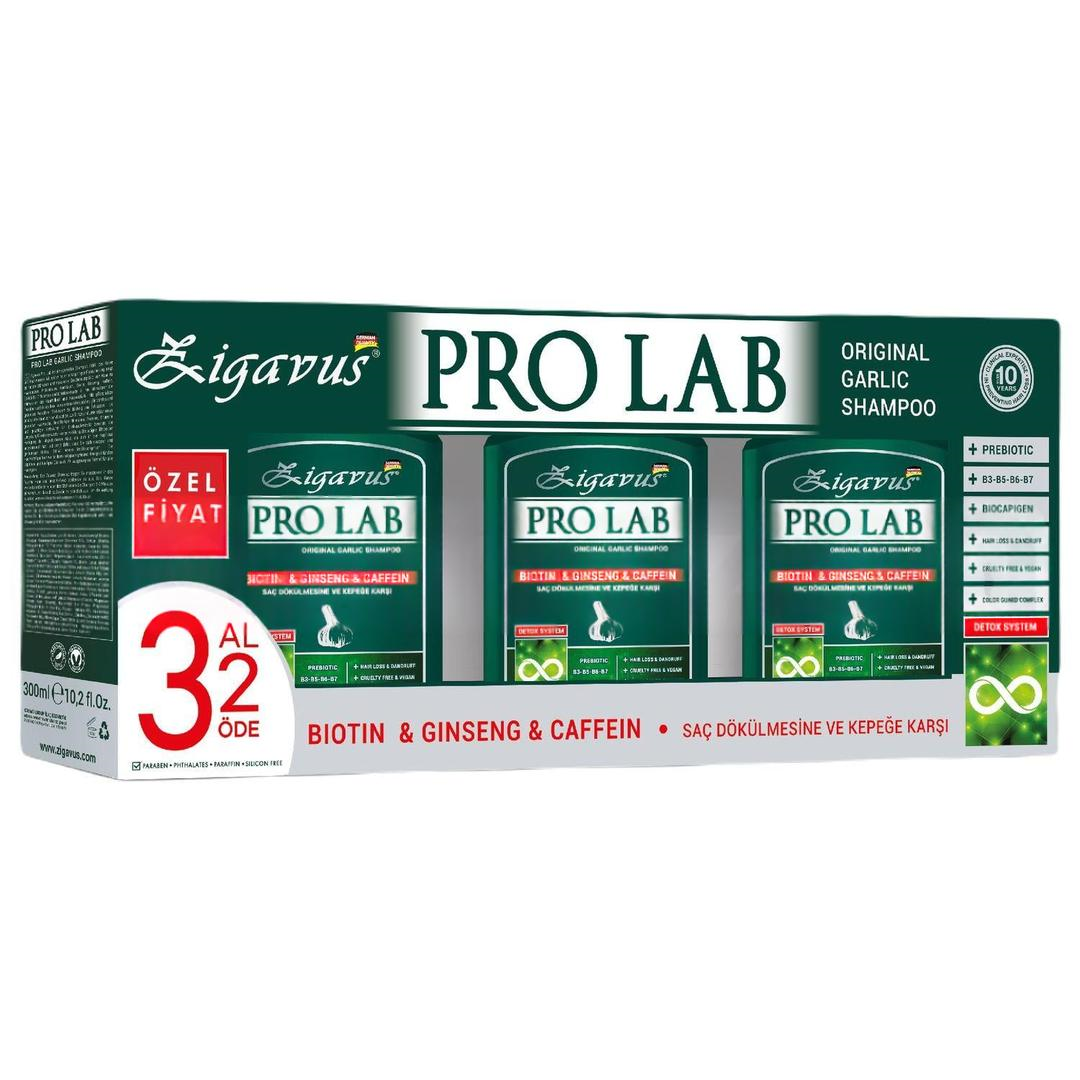 Zigavus Pro Lab Sarımsaklı Şampuan 300 ml - 3 Al 2 Öde Özel Fiyat Etiketli