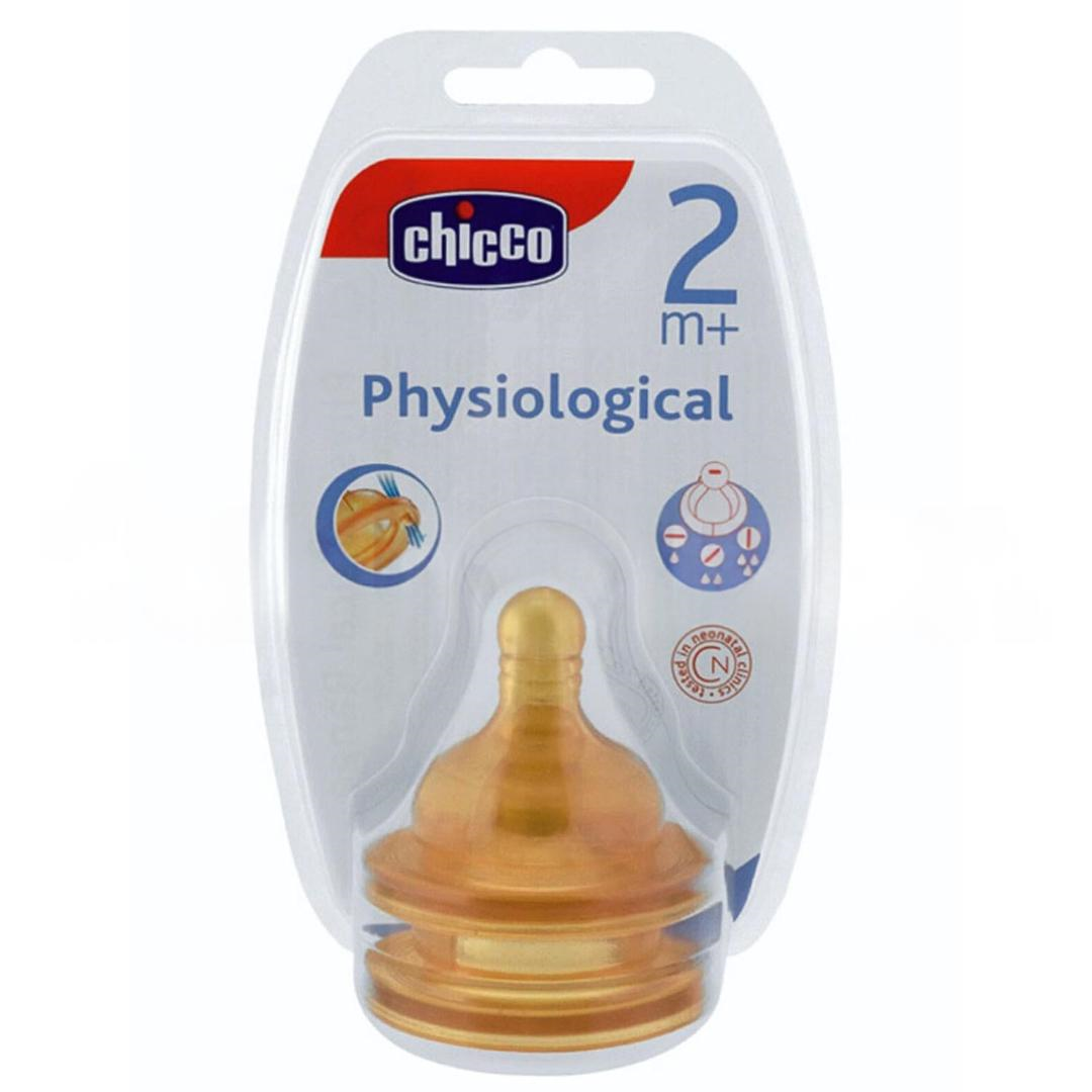 Chicco Biberon Emzik Akış Ayarlı Kauçuk 2 Ay